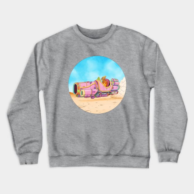 Racer Crewneck Sweatshirt by Tim Molloy Art